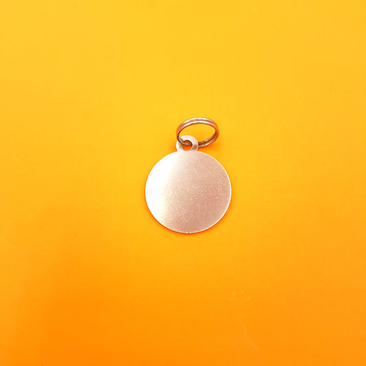 Round Pet ID Tag