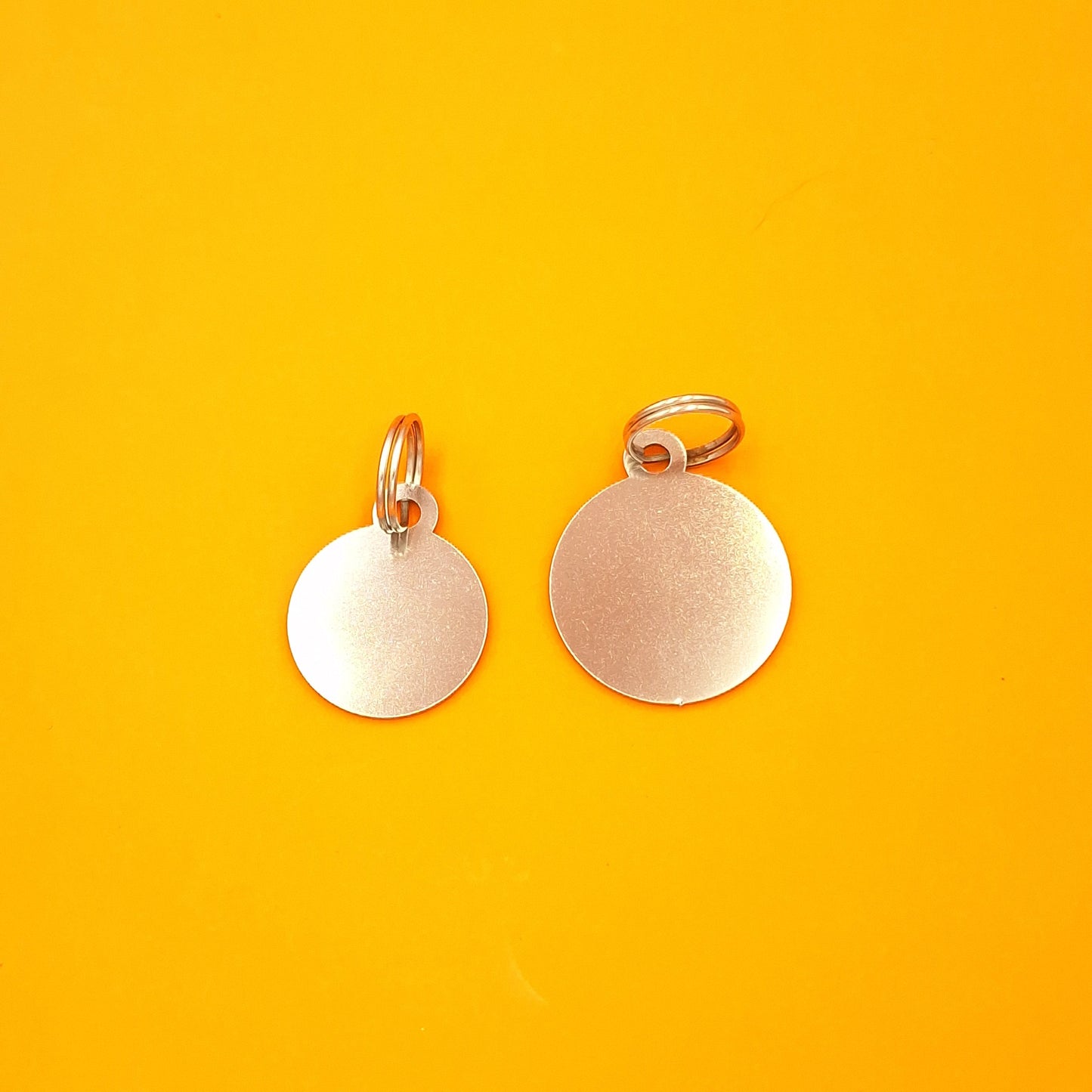 Microchipped Pet ID Tag - Round