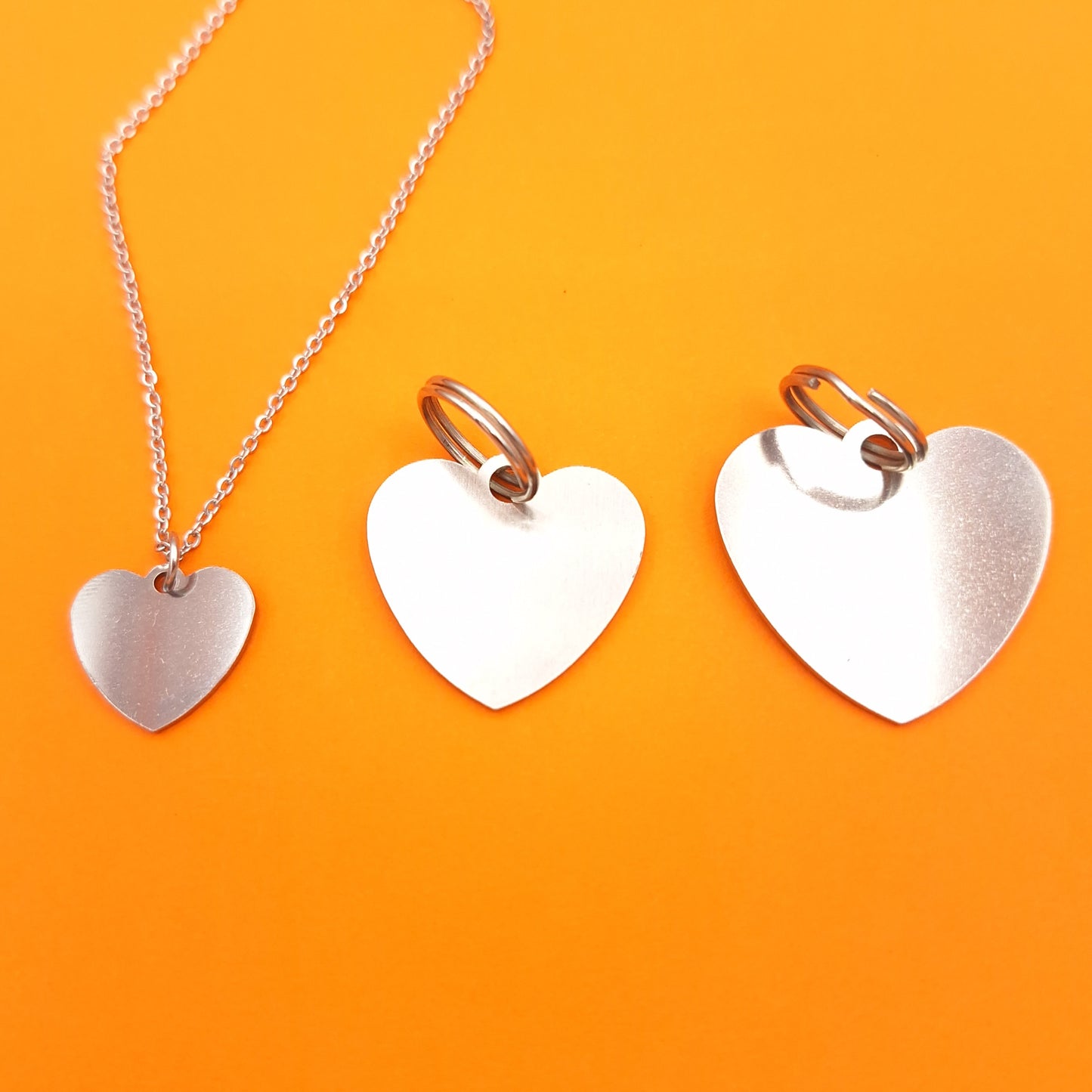 Pet and Person Matching Heart Accessories Set