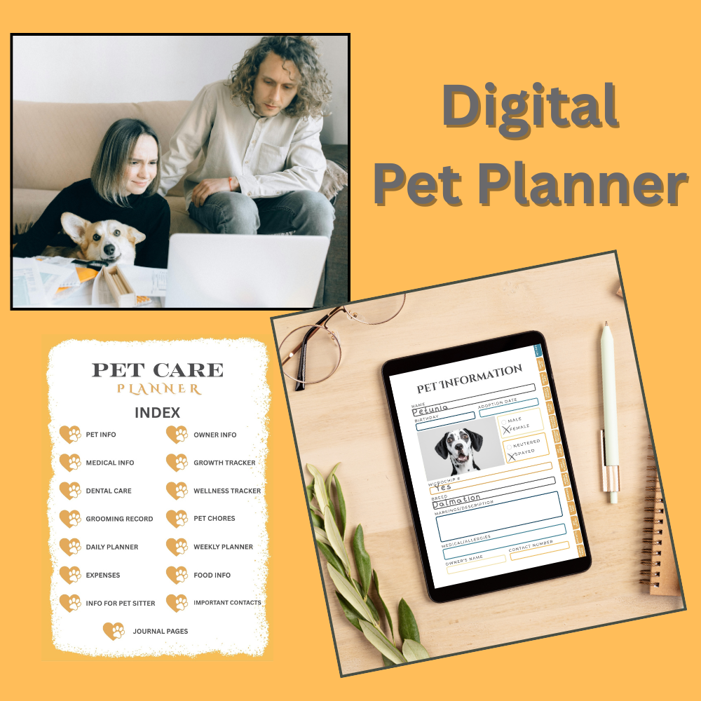 Digital Pet Care Planner