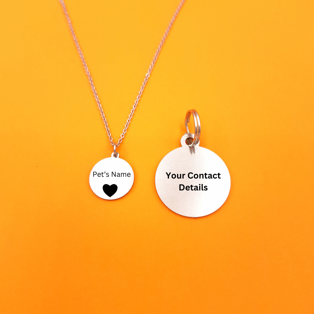Pet and Person Matching Round Accessories Set